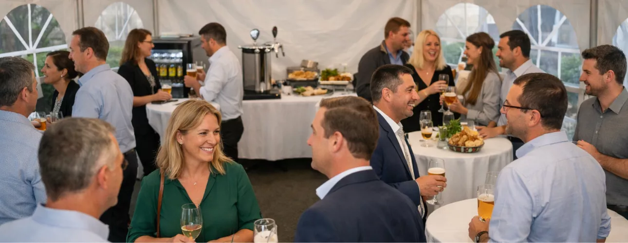 Bedrijfsfeest organiseren met Partytentverhuur Maastricht