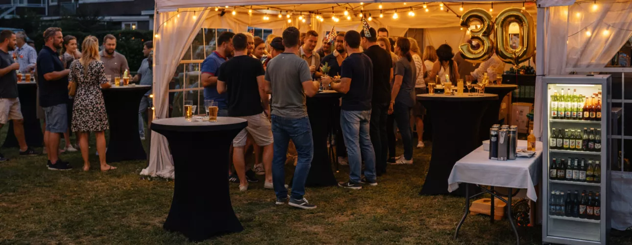 Verjaardag organiseren met Partytentverhuur Maastricht