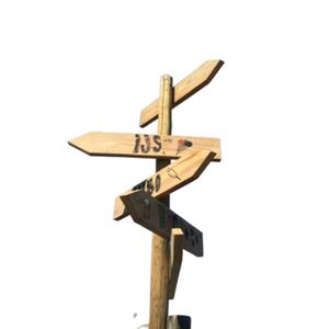 Bewegwijzering “Wood” Bewegwijzering “Wood”