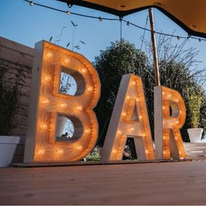 Lichtletters XL 100 cm Lichtletters XL 100 cm