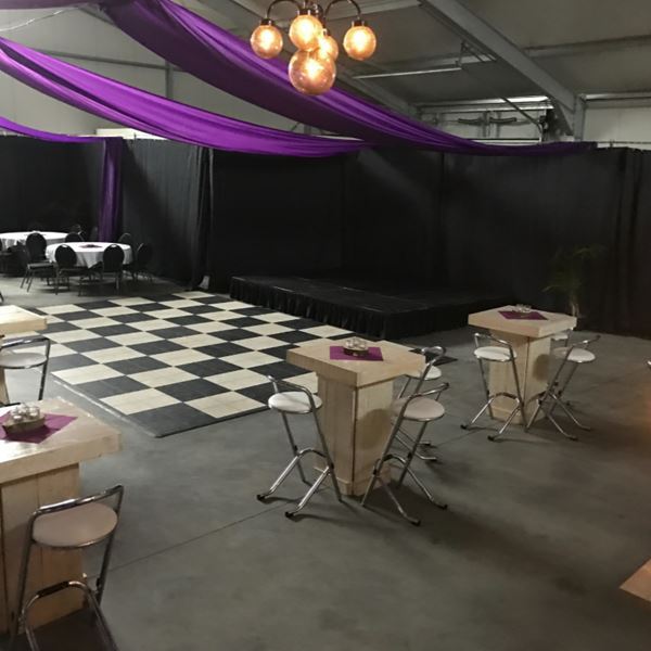 Statafel vierkant 80×80 cm Statafel vierkant 80×80 cm