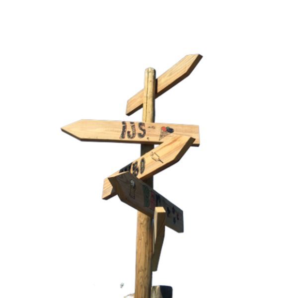 Bewegwijzering “Wood” Bewegwijzering “Wood”